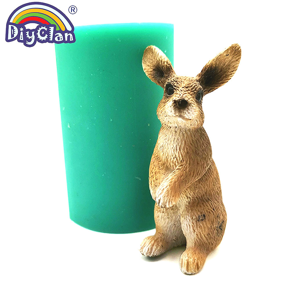 Bunny Cake Mold - Силиконовая форма для 3D-имитации кролика для