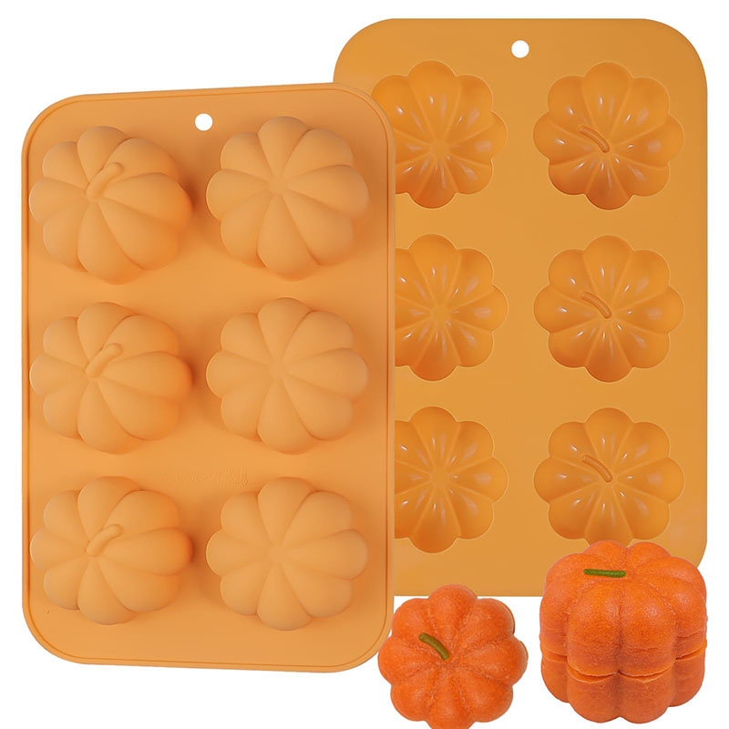 Donut Mold Silicone - Тыква торт плесень силиконовые тыквы кекс