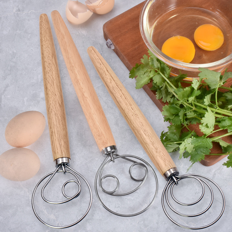 Danish Pancake Pan - Датский венчик для теста, ручной миксер