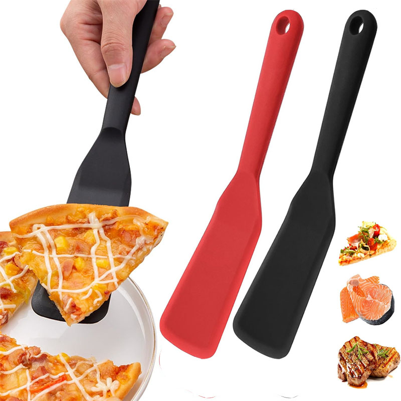 Okonomiyaki Spatula - 1/2 шт. тонкая силиконовая лопаточка для