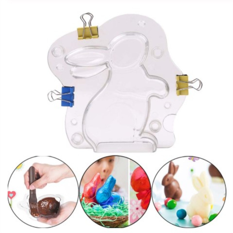 Bunny Cake Mold - Новая 3D форма для шоколада в