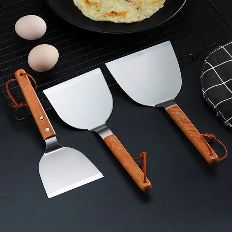 Okonomiyaki Spatula - Лопатка для теппаньяки из нержавеющей стали