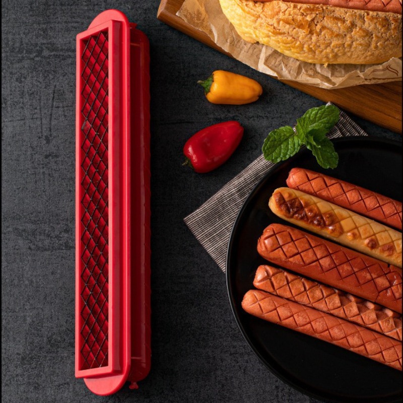 Hot Dog Press - Новая многофункциональная слайсер для хот-догов из