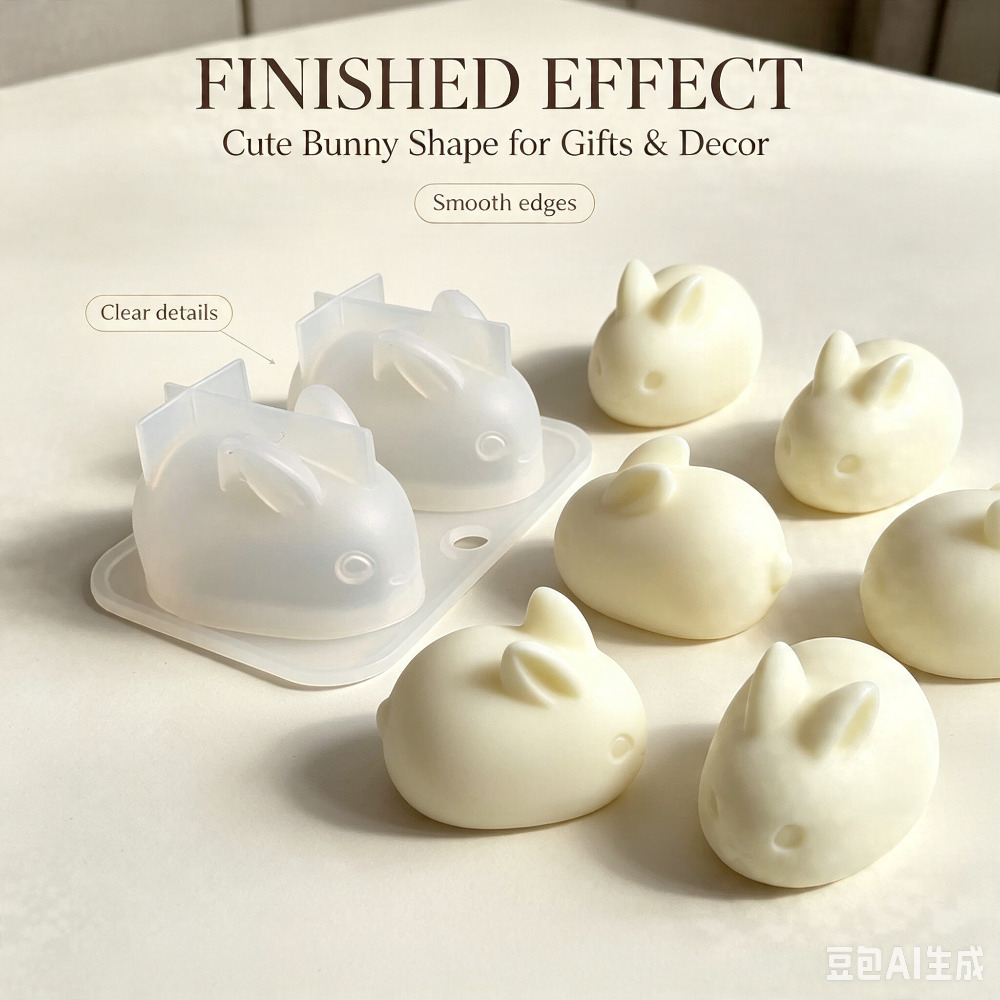 3D мини-форма из пищевого сили – обзор и цена Bunny Cake Mold
