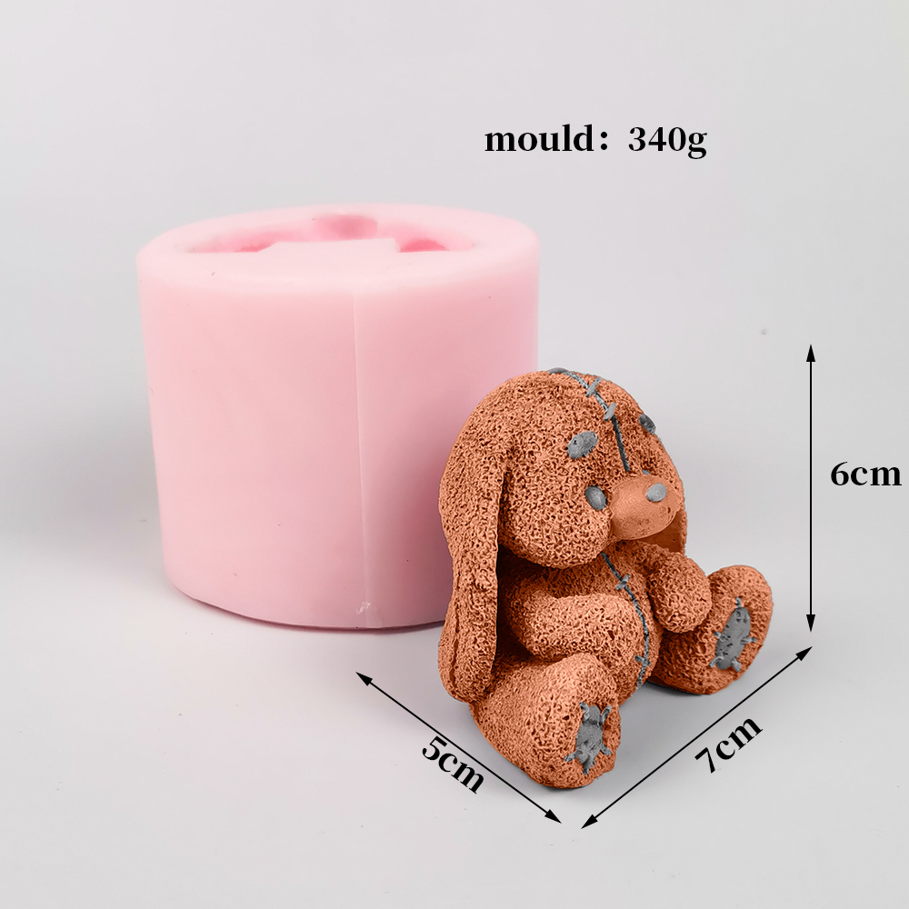 Силиконовая форма 3D милый мул – обзор и цена Bunny Cake Mold