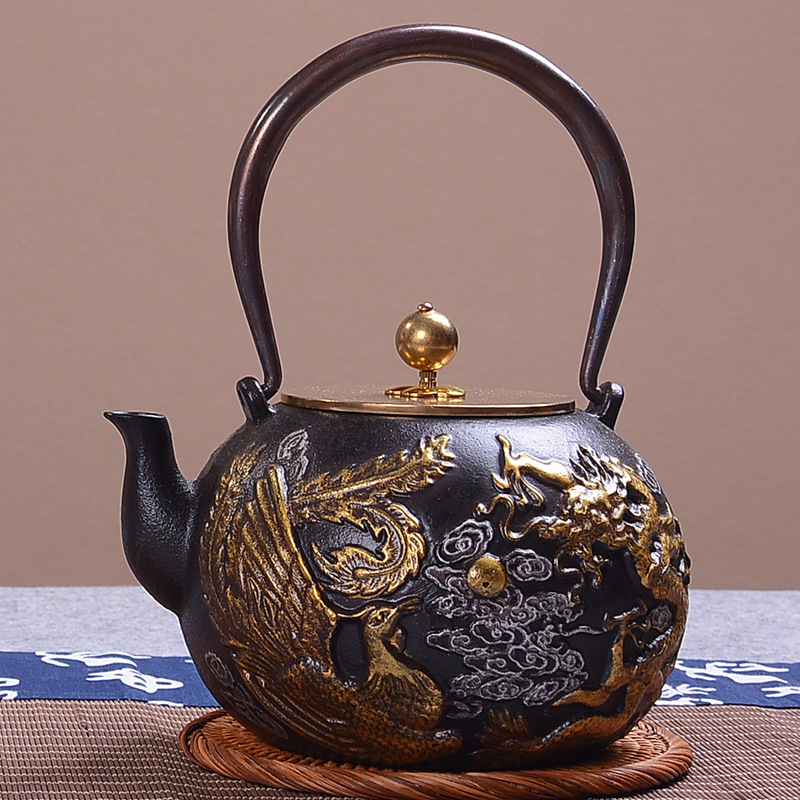 1,4 японский чайник, изысканна – обзор и цена Cast Iron Corn