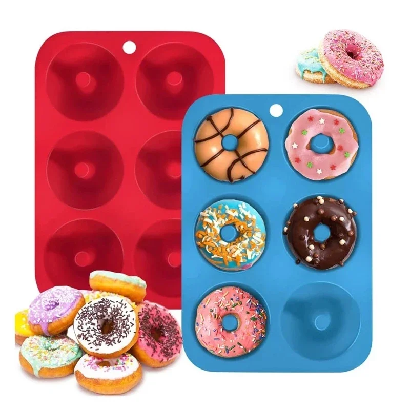 1/2 шт. силиконовая форма для  – обзор и цена Donut Mold Silicone