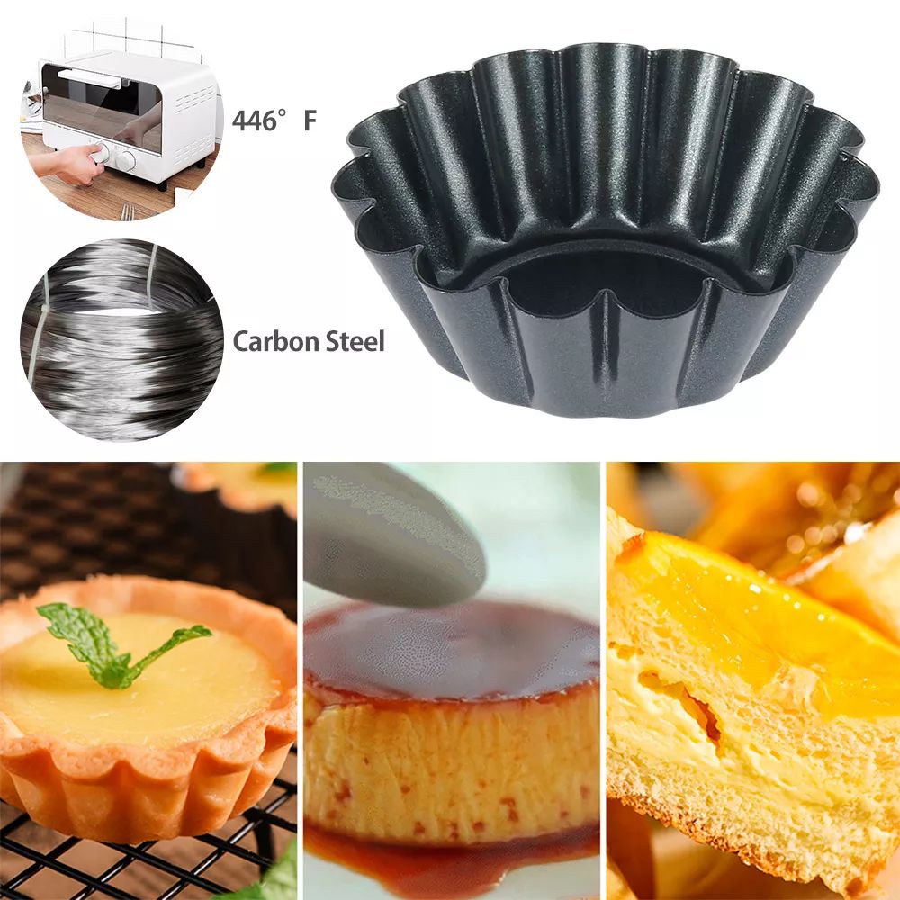 Набор из 4 мини-форм для тарта – обзор и цена Egg Waffle Pan