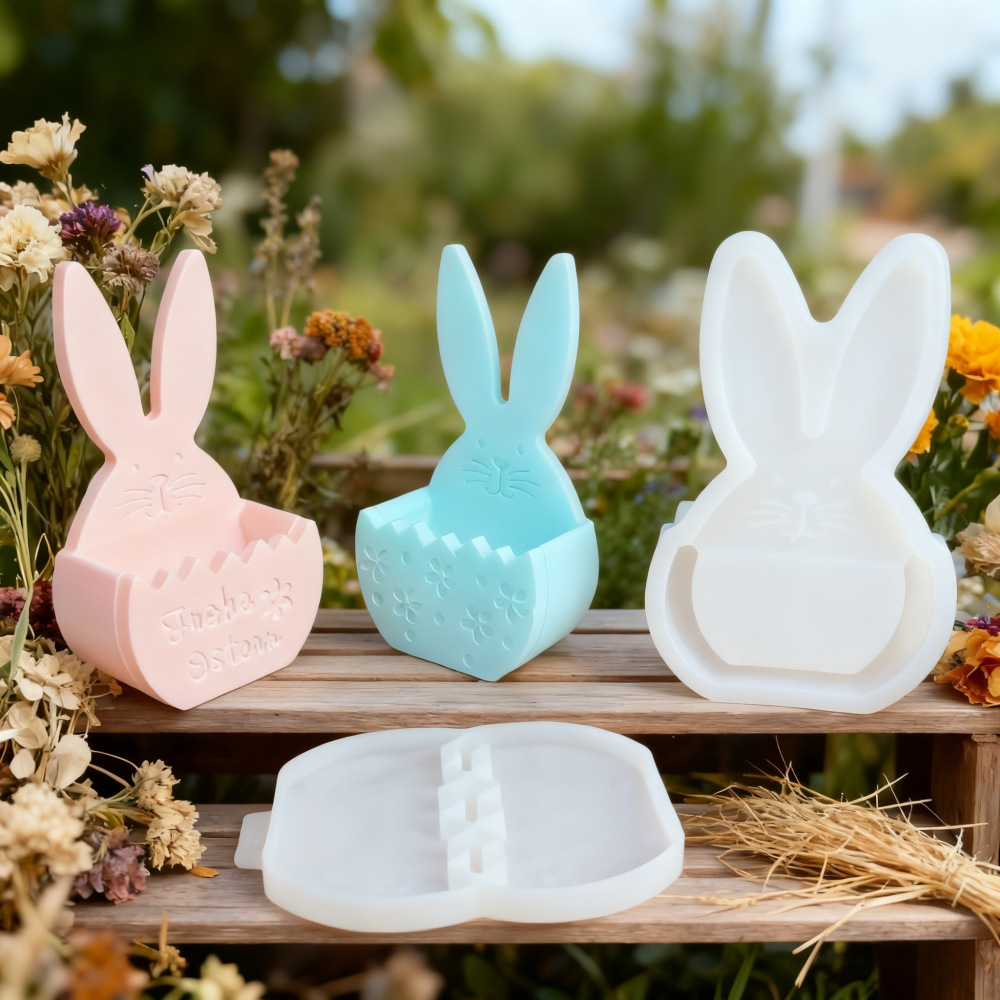 DIY пасхальное украшение смола – обзор и цена Bunny Cake Mold