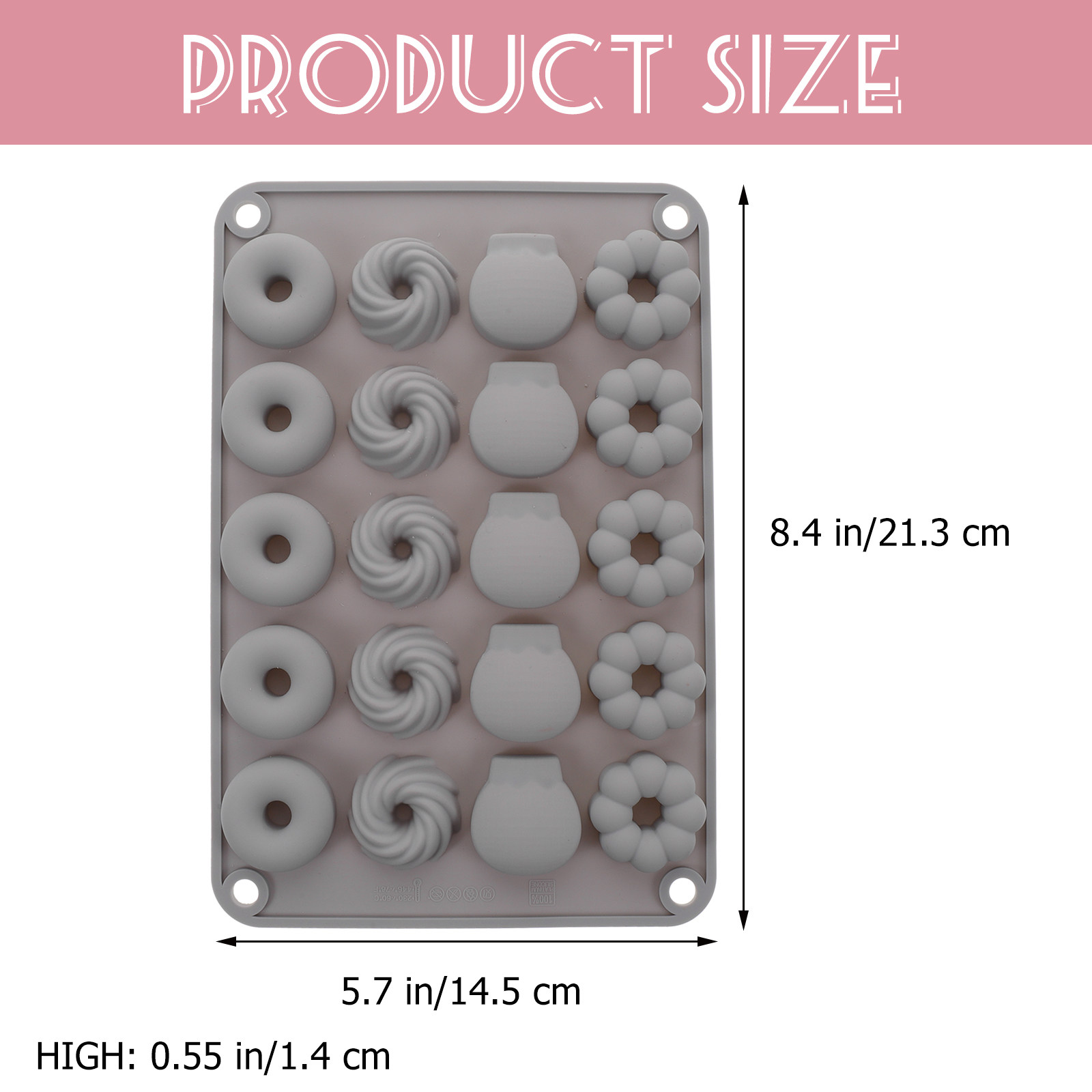 Силиконовая форма для шоколадн – обзор и цена Donut Mold Silicone